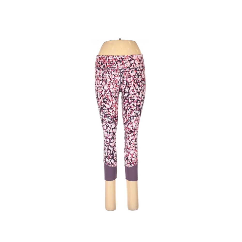 Zella Pink and Purple Active Leggings Size M